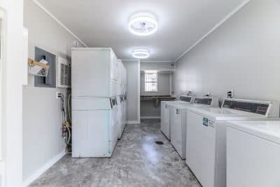 On-site laundry facilities